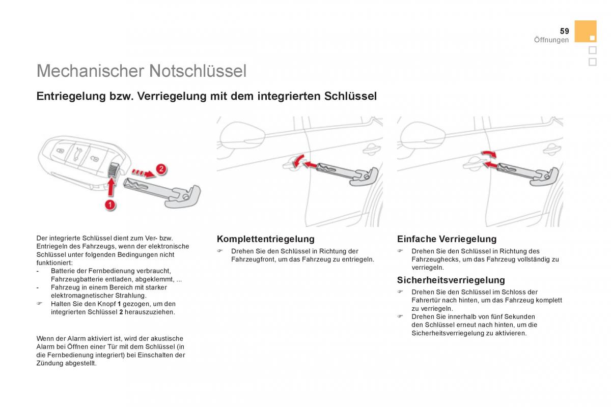 Citroen DS5 Handbuch / page 61