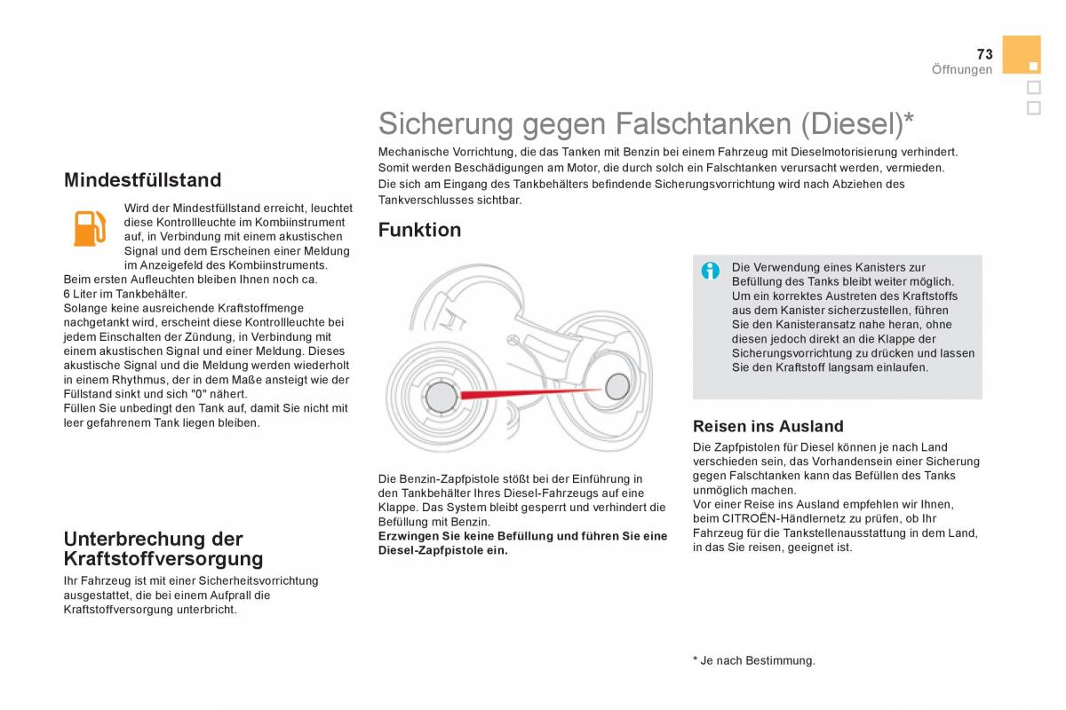 Citroen DS5 Handbuch / page 75