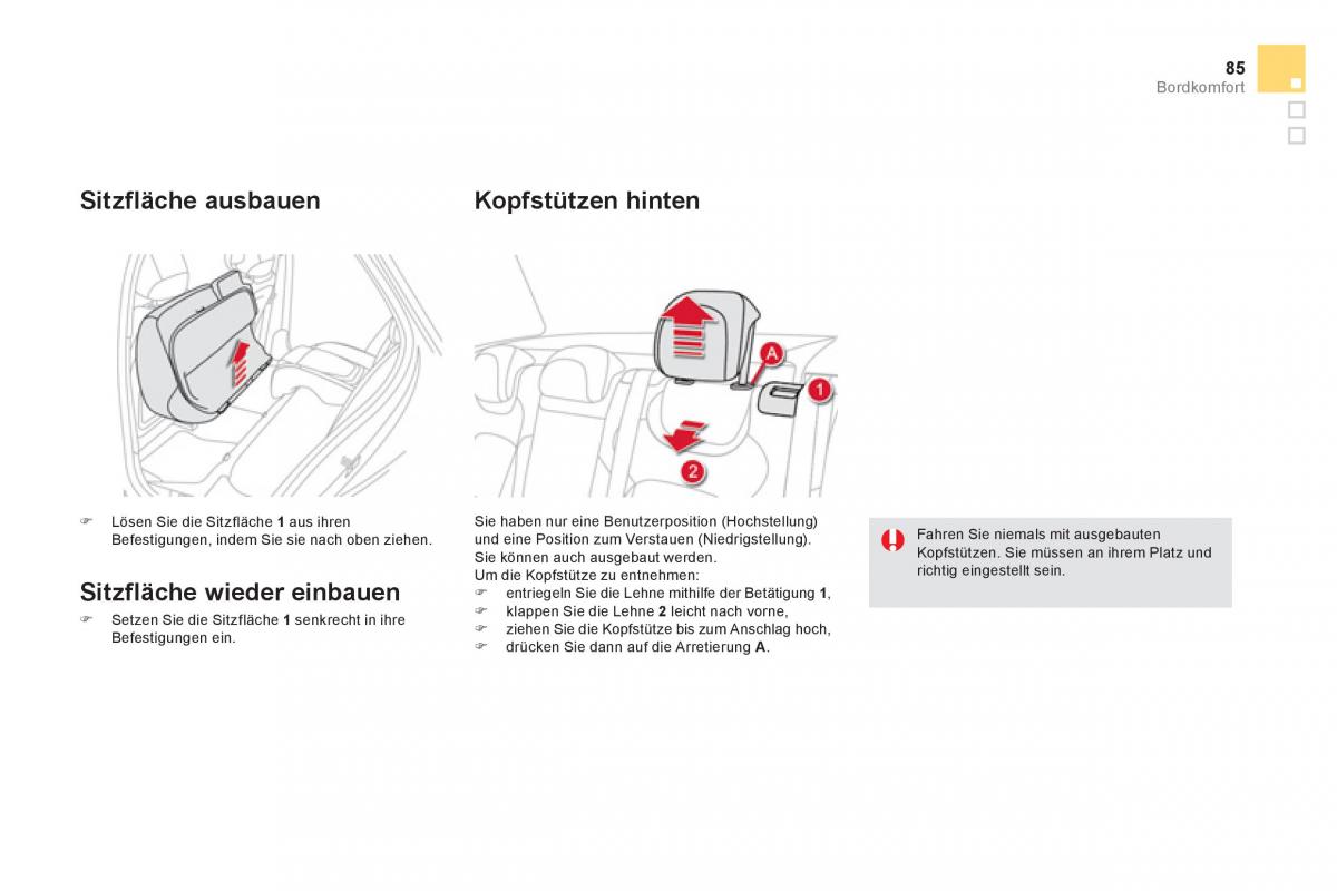 Citroen DS5 Handbuch / page 87