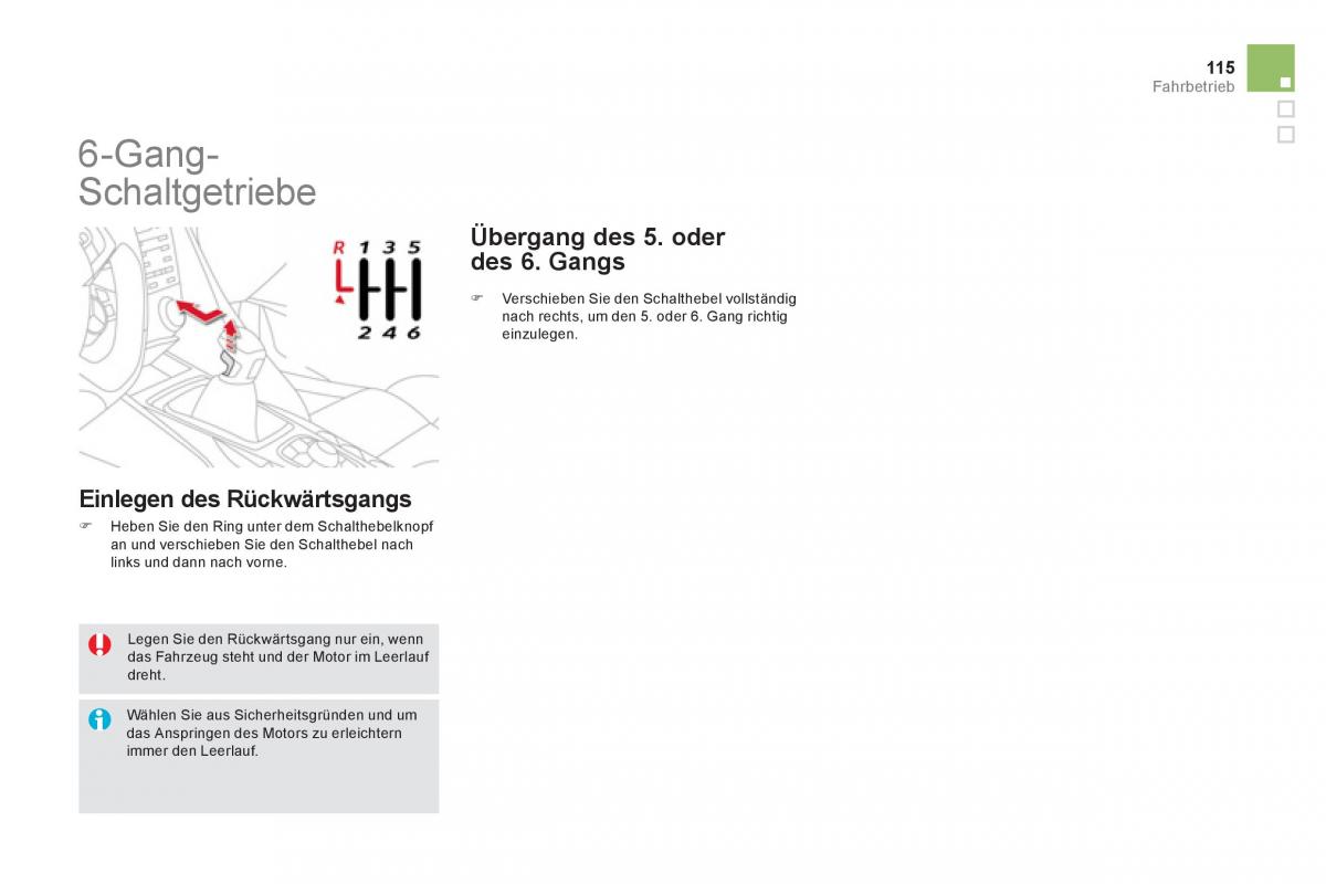 Citroen DS5 Handbuch / page 117