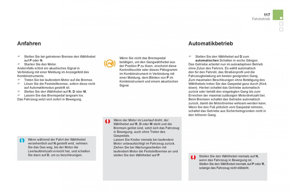 Citroen DS5 Handbuch / page 119