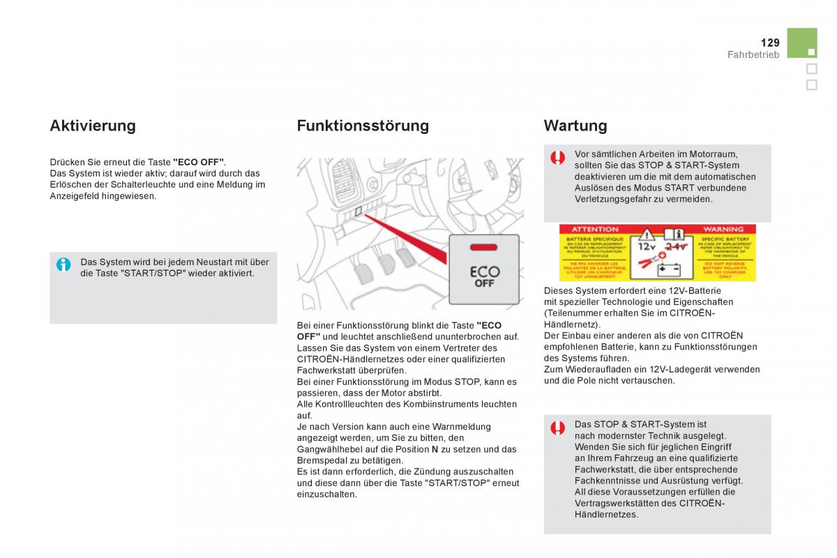 Citroen DS5 Handbuch / page 131