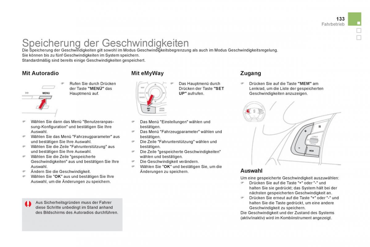 Citroen DS5 Handbuch / page 135