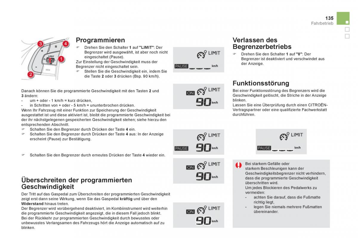 Citroen DS5 Handbuch / page 137