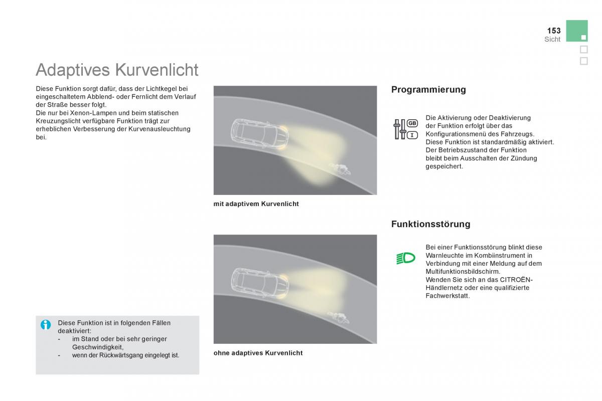 Citroen DS5 Handbuch / page 155