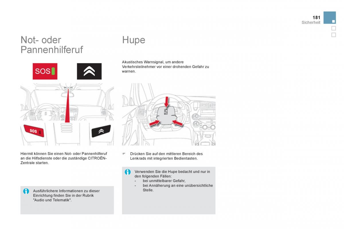 Citroen DS5 Handbuch / page 183