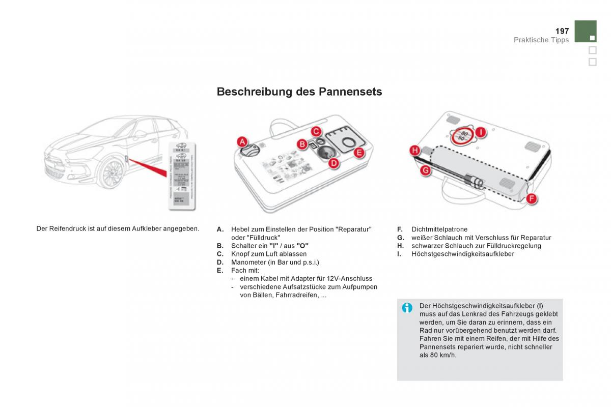 Citroen DS5 Handbuch / page 199