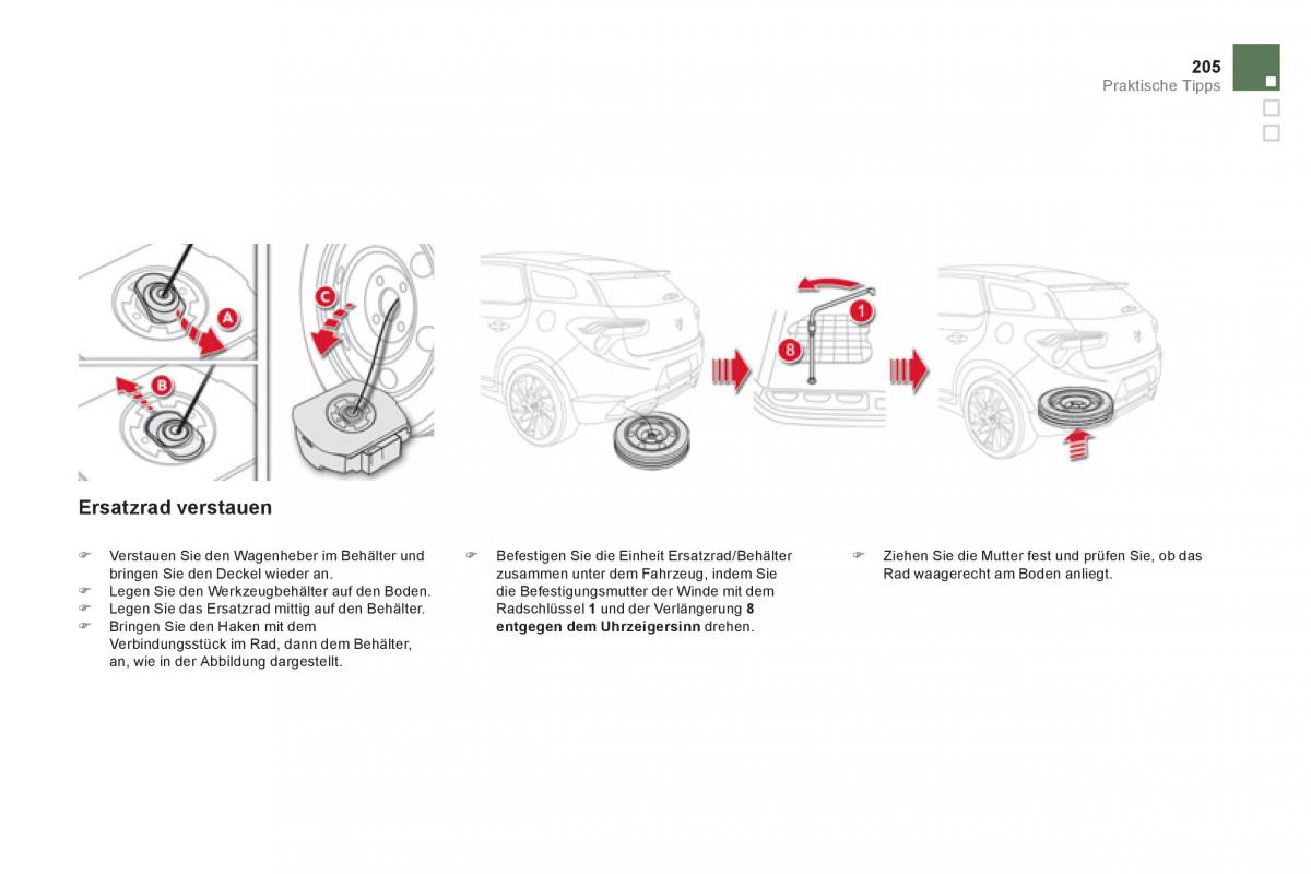 Citroen DS5 Handbuch / page 207