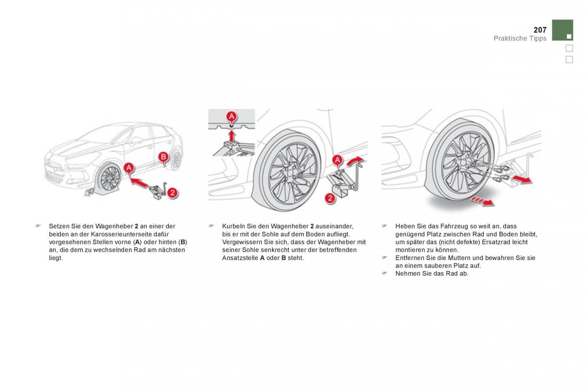 Citroen DS5 Handbuch / page 209