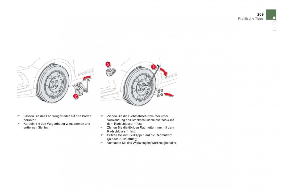 Citroen DS5 Handbuch / page 211