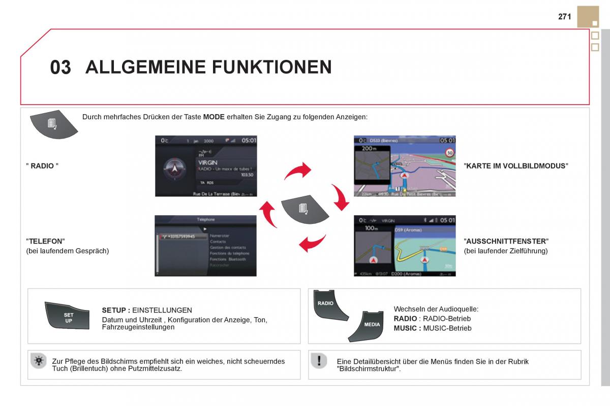 Citroen DS5 Handbuch / page 273