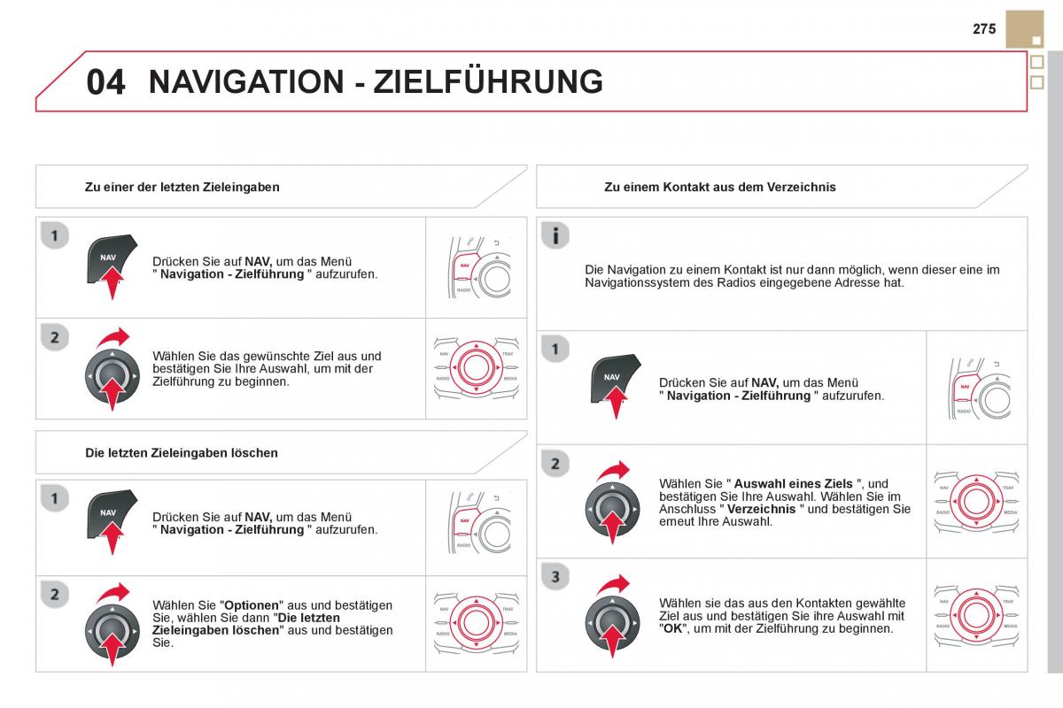 Citroen DS5 Handbuch / page 277