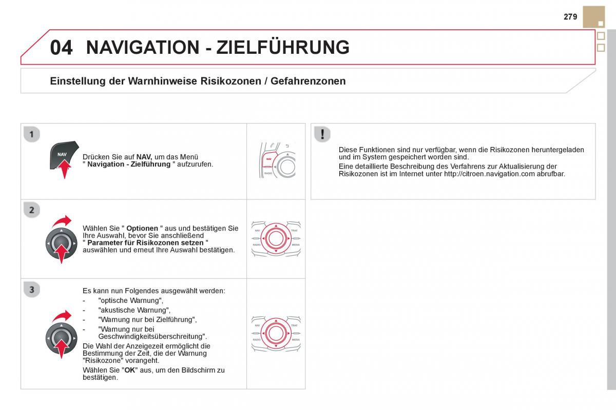 Citroen DS5 Handbuch / page 281