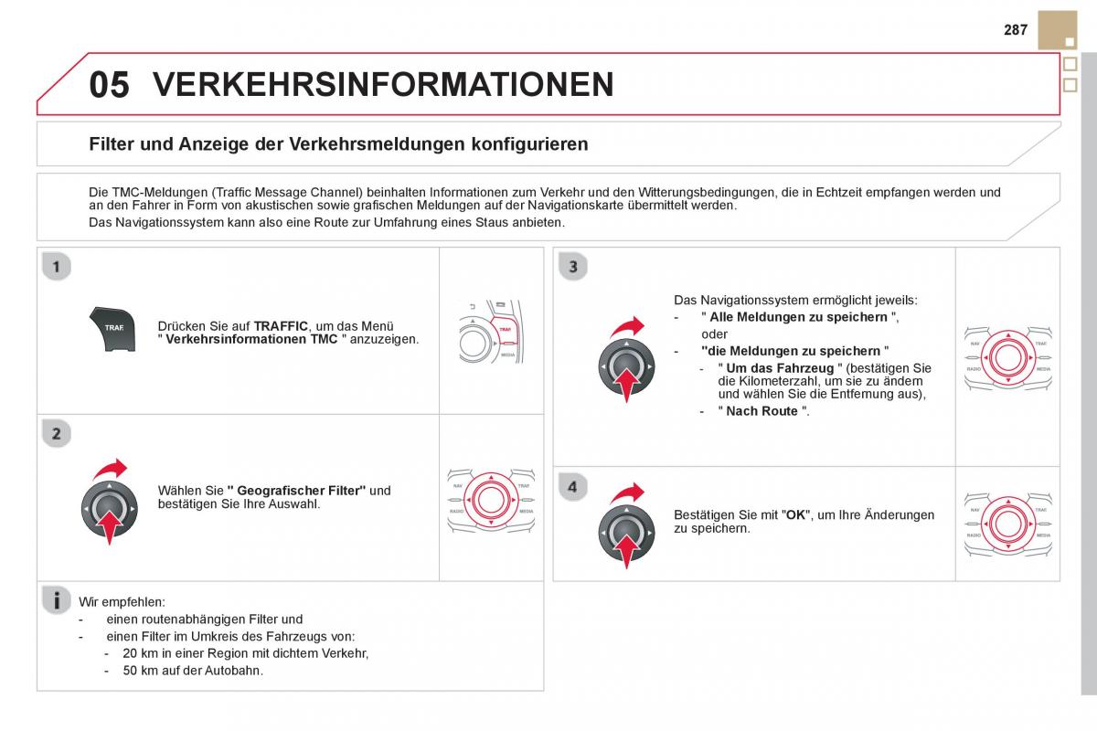 Citroen DS5 Handbuch / page 289