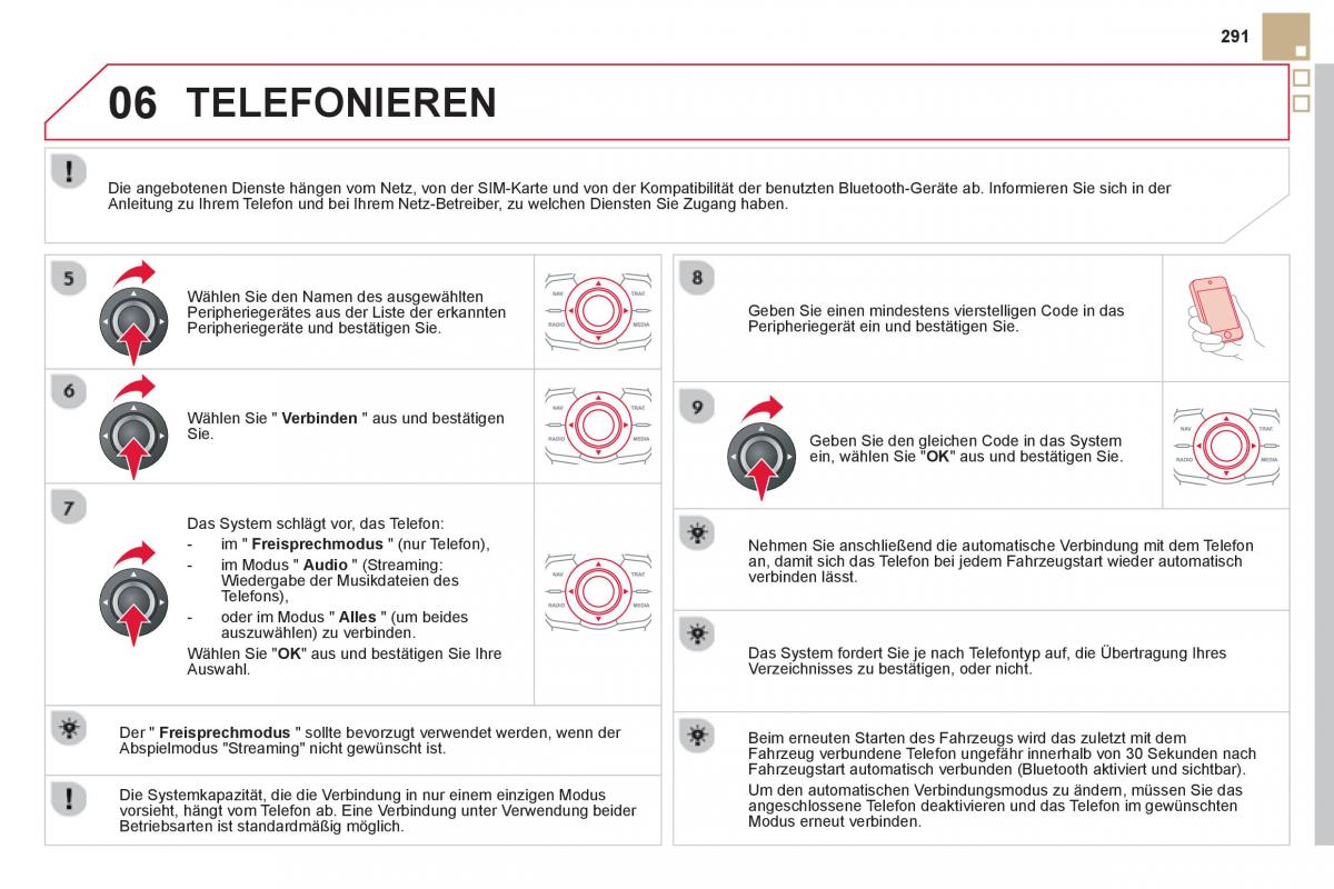 Citroen DS5 Handbuch / page 293