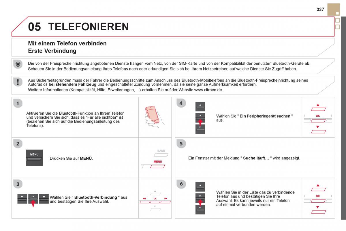 Citroen DS5 Handbuch / page 339