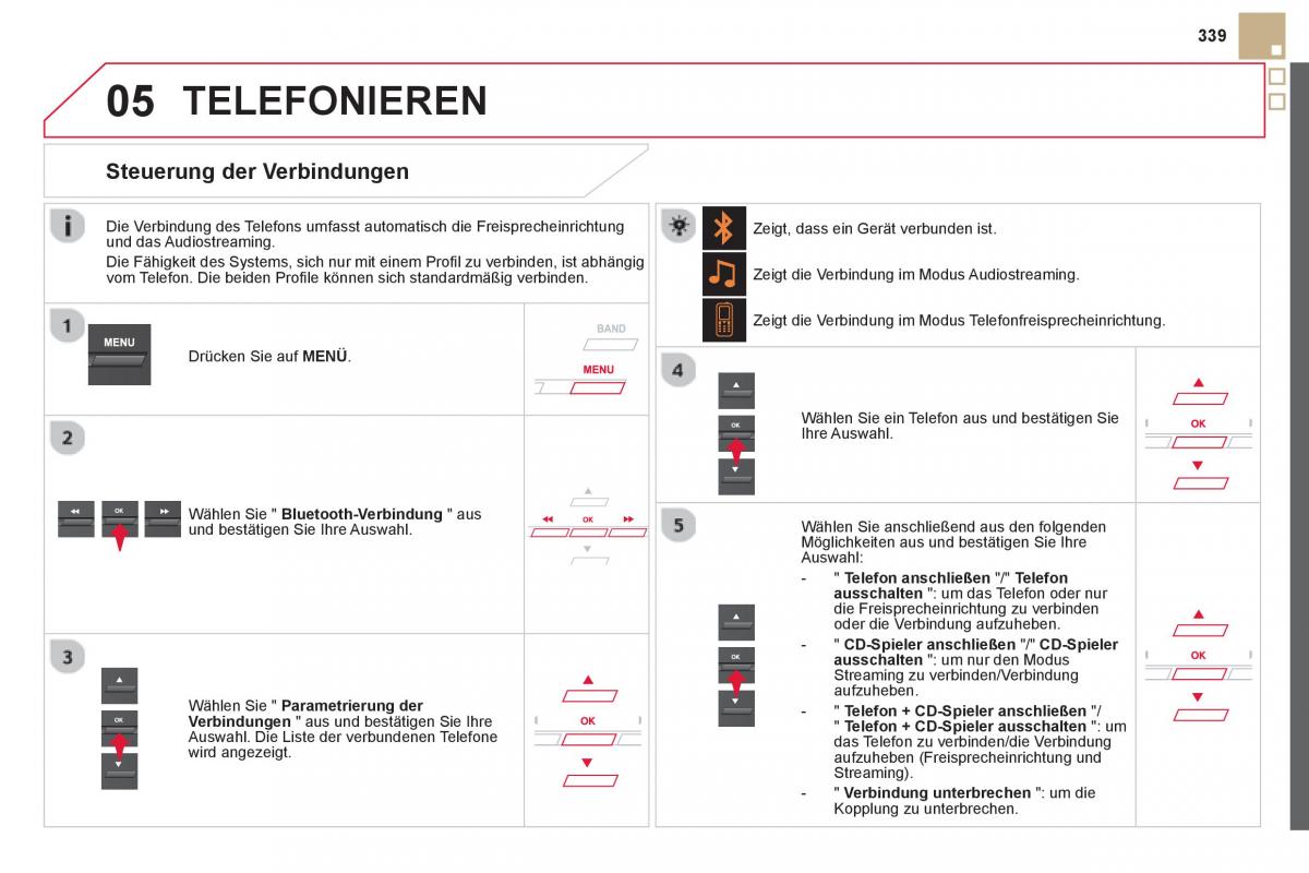 Citroen DS5 Handbuch / page 341