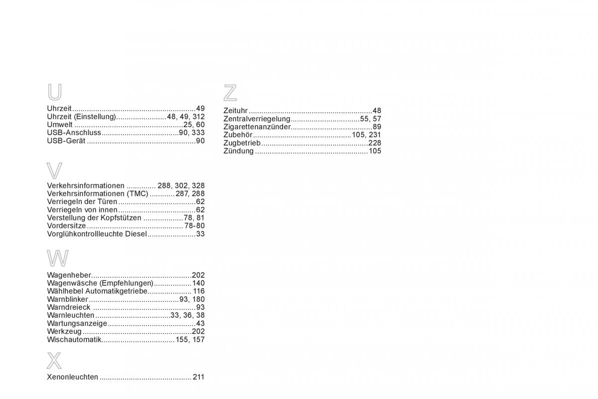 Citroen DS5 Handbuch / page 362