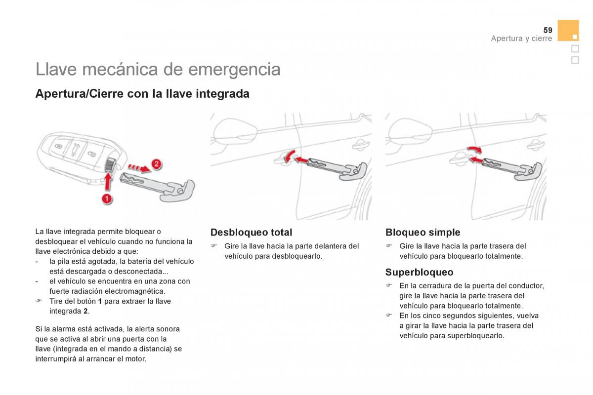 Citroen DS5 manual del propietario / page 61