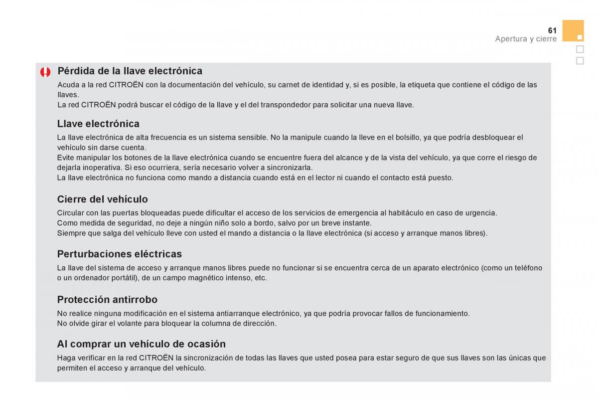 Citroen DS5 manual del propietario / page 63