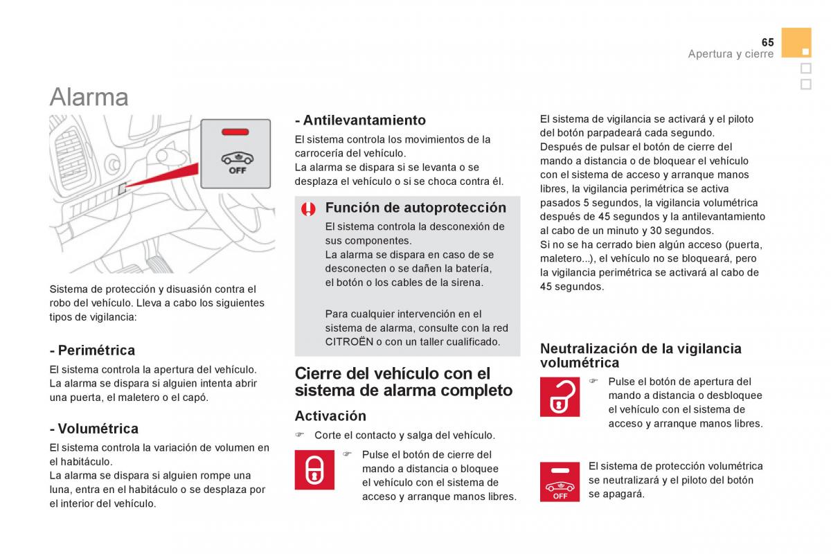 Citroen DS5 manual del propietario / page 67