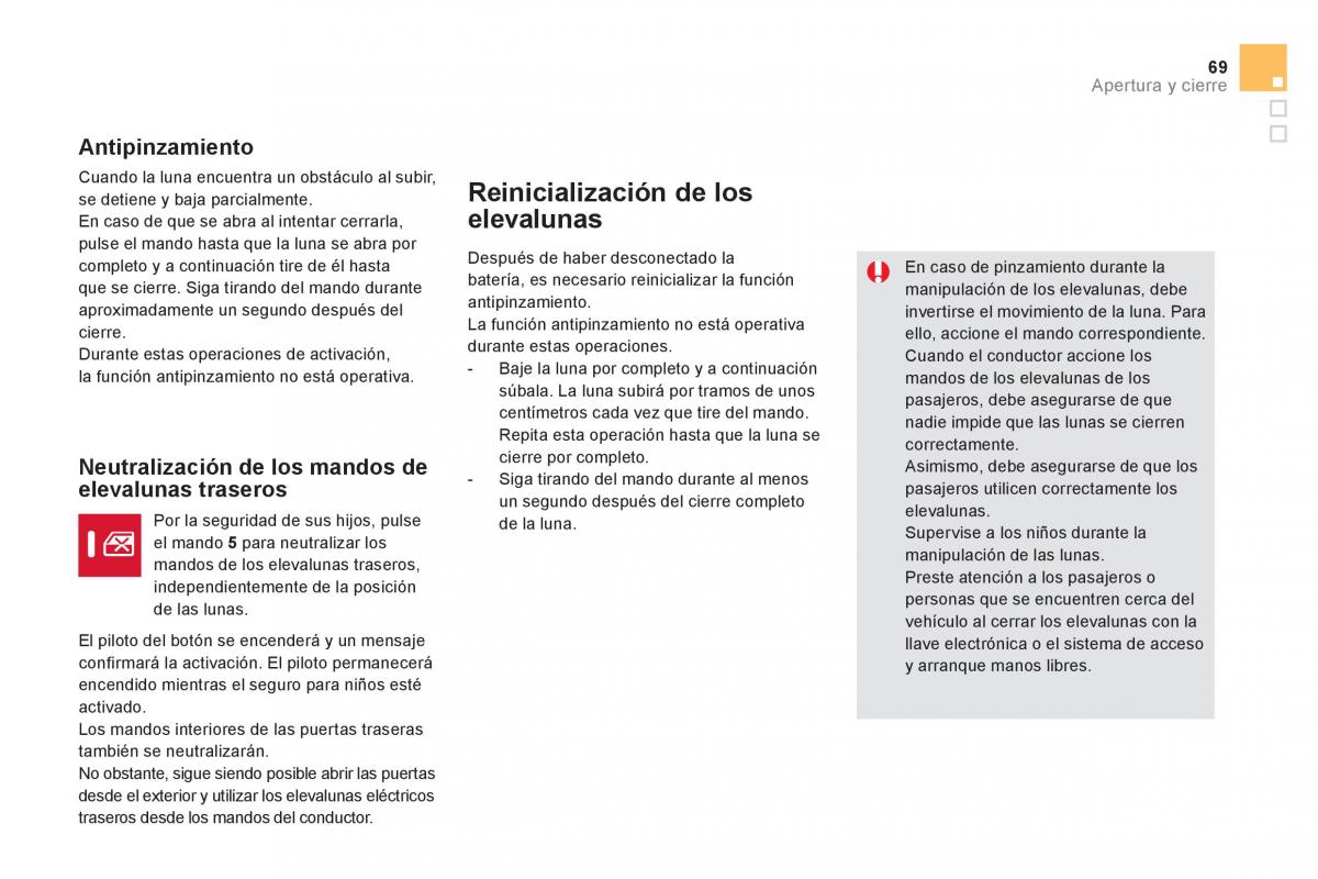 Citroen DS5 manual del propietario / page 71