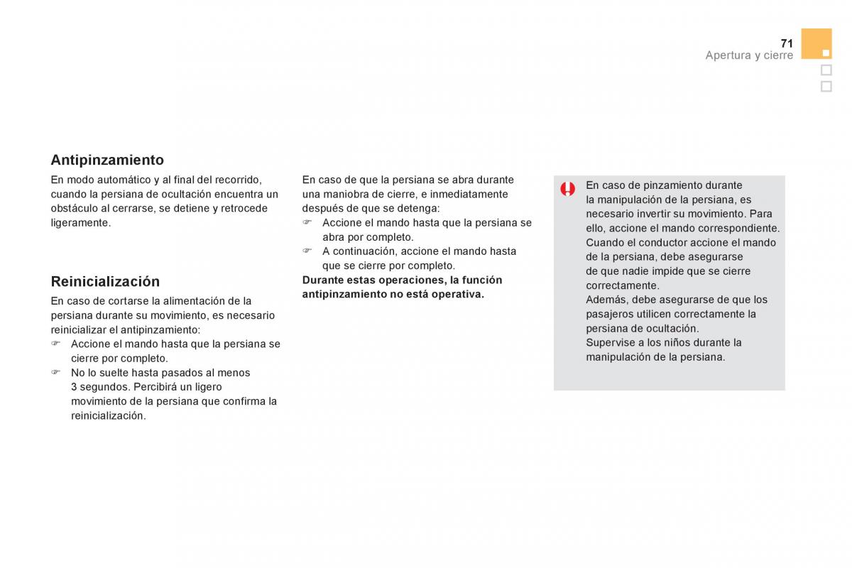 Citroen DS5 manual del propietario / page 73