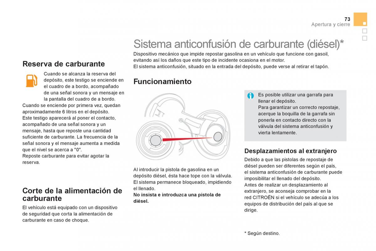 Citroen DS5 manual del propietario / page 75