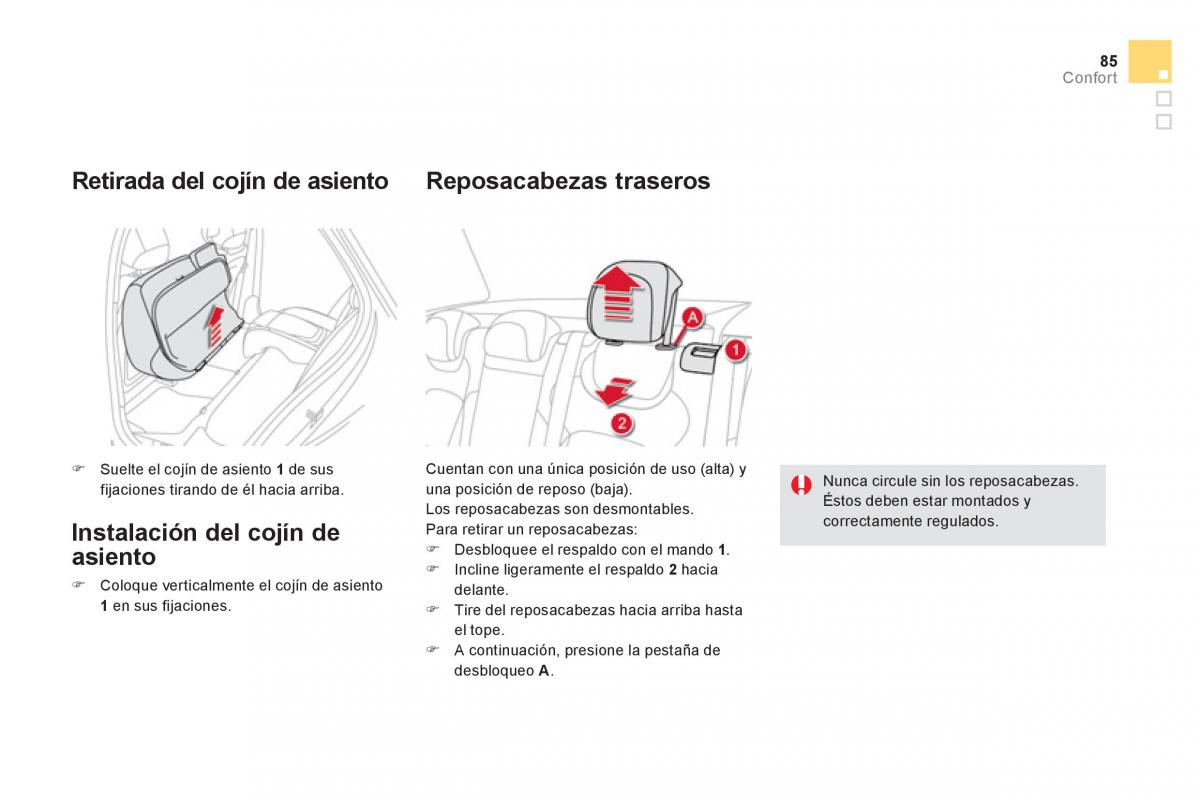 Citroen DS5 manual del propietario / page 87