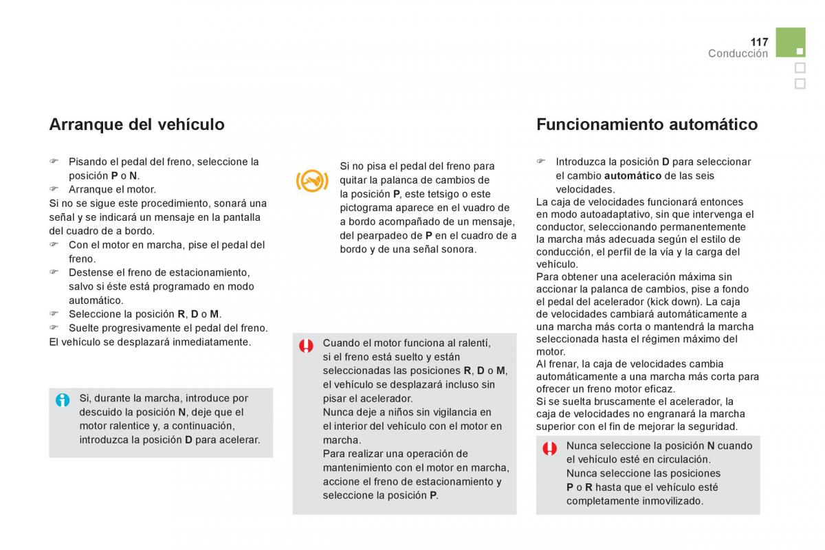 Citroen DS5 manual del propietario / page 119