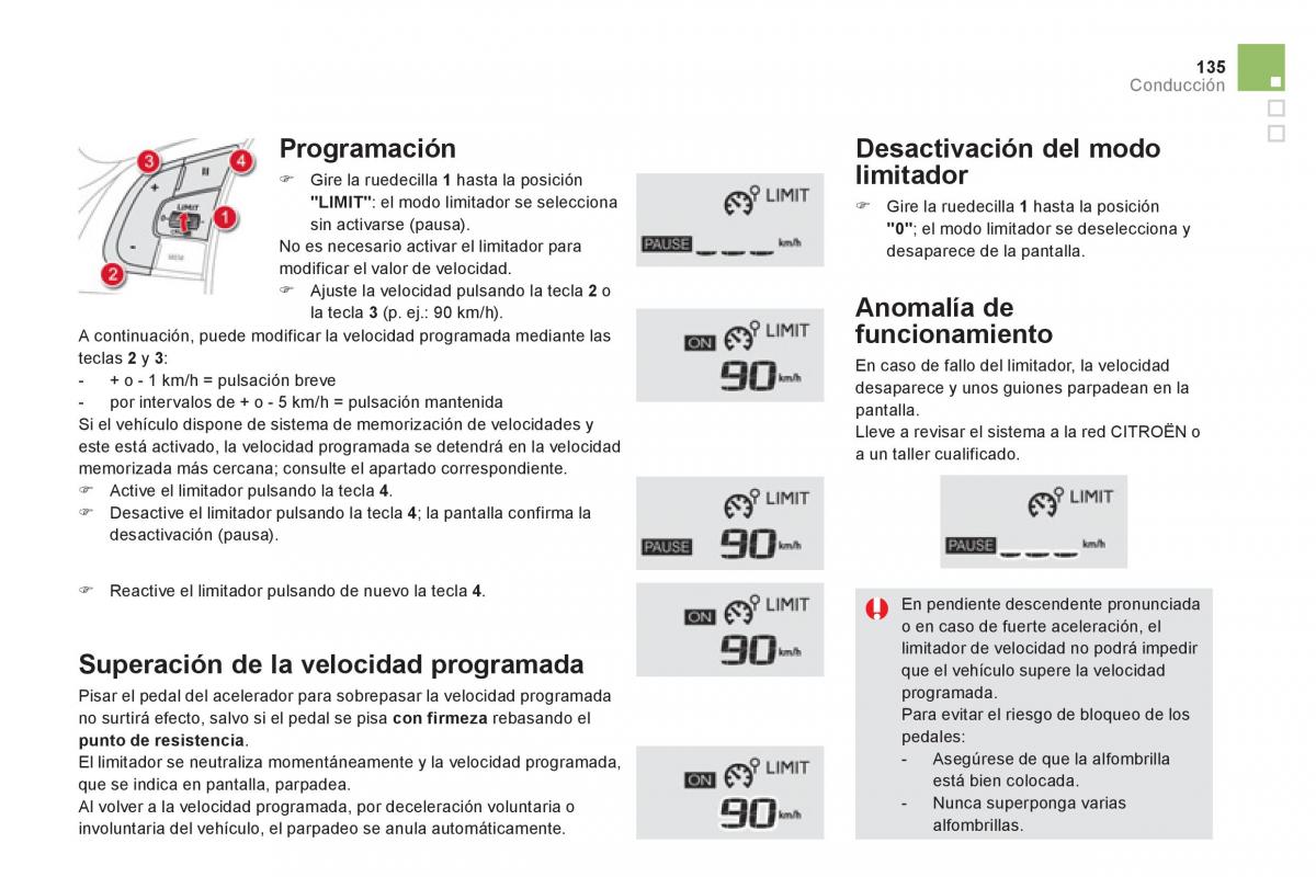 Citroen DS5 manual del propietario / page 137