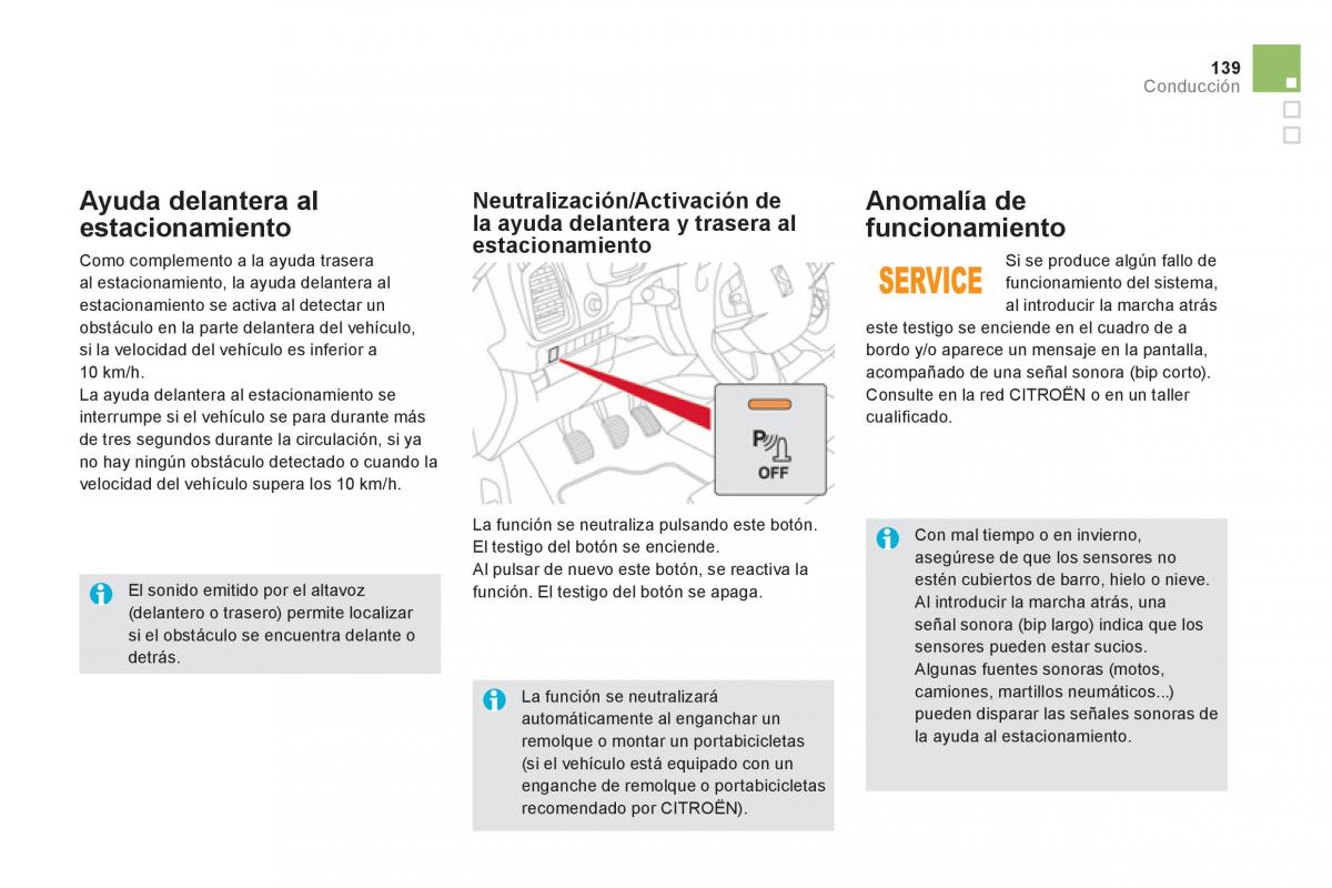 Citroen DS5 manual del propietario / page 141