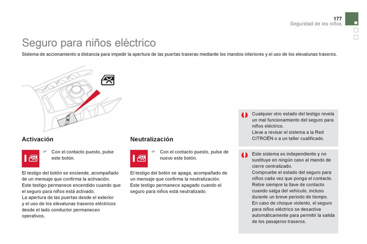 Citroen DS5 manual del propietario / page 179