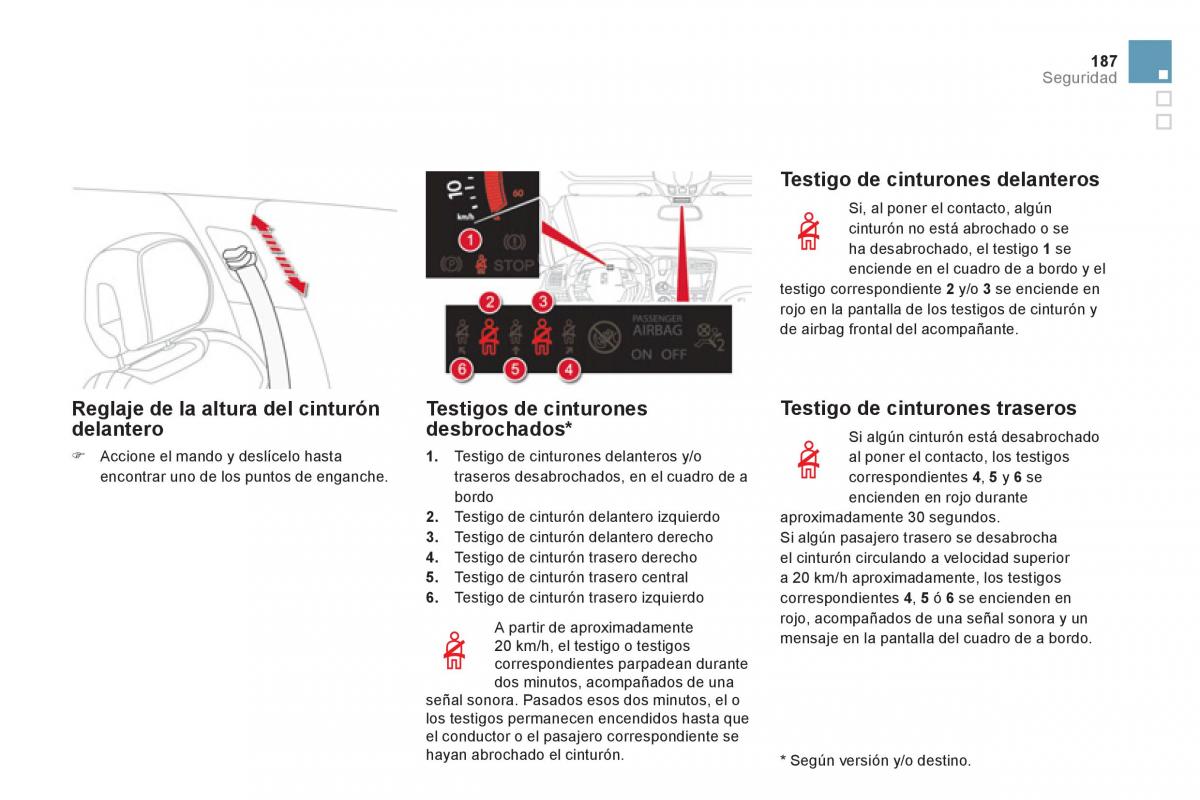 Citroen DS5 manual del propietario / page 189