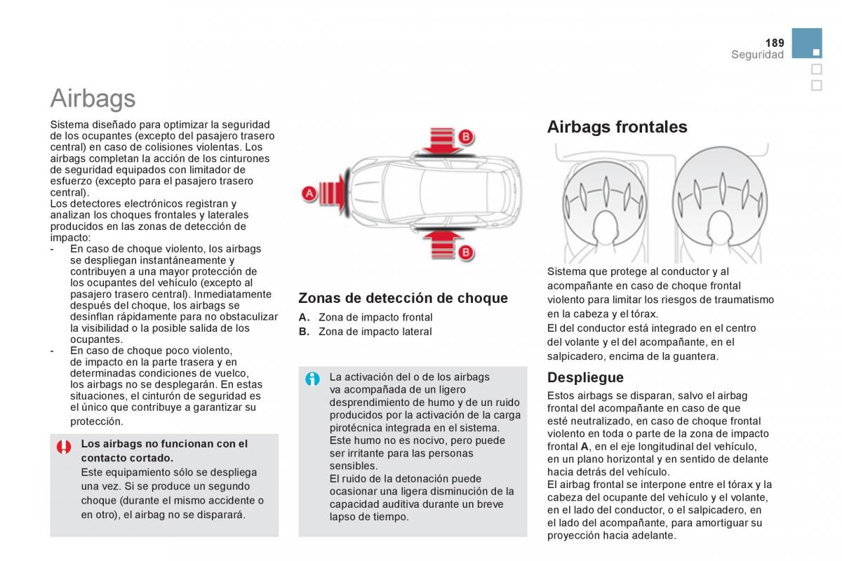 Citroen DS5 manual del propietario / page 191