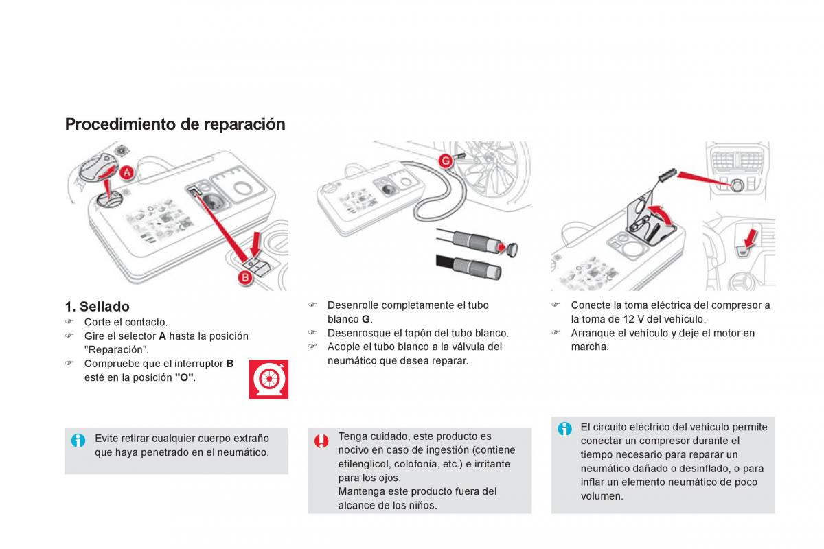 Citroen DS5 manual del propietario / page 200