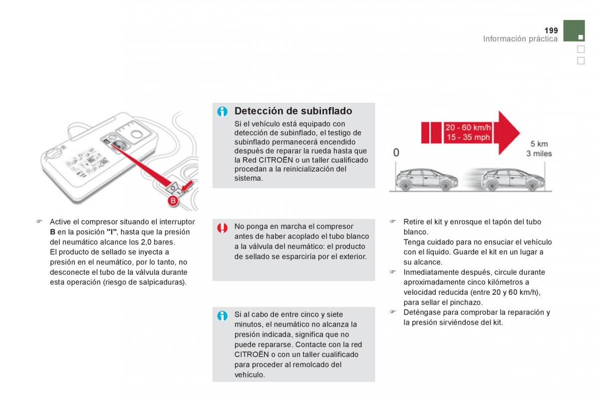 Citroen DS5 manual del propietario / page 201