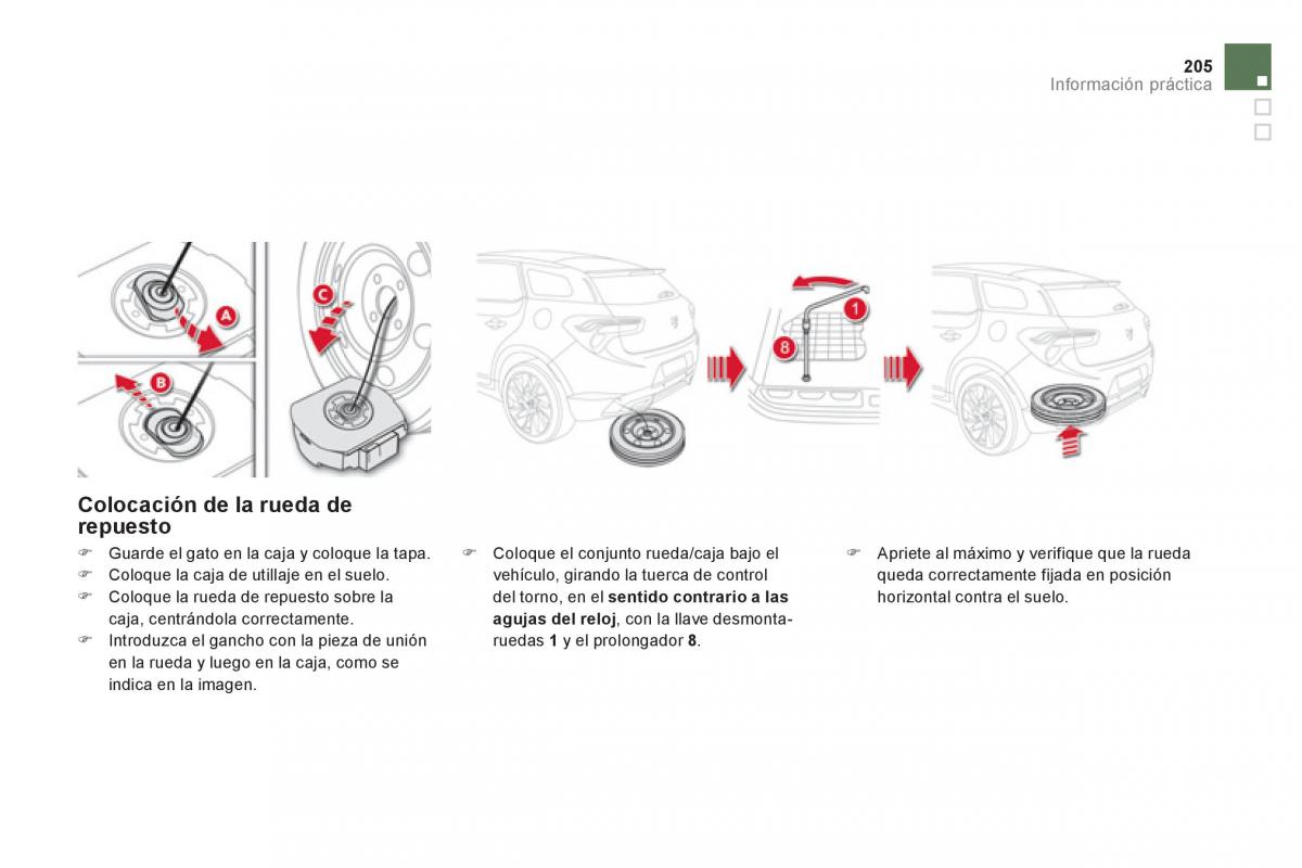 Citroen DS5 manual del propietario / page 207