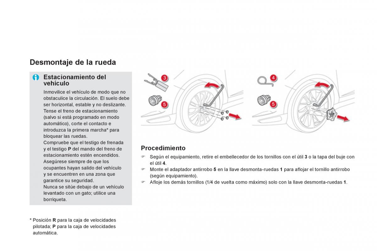 Citroen DS5 manual del propietario / page 208