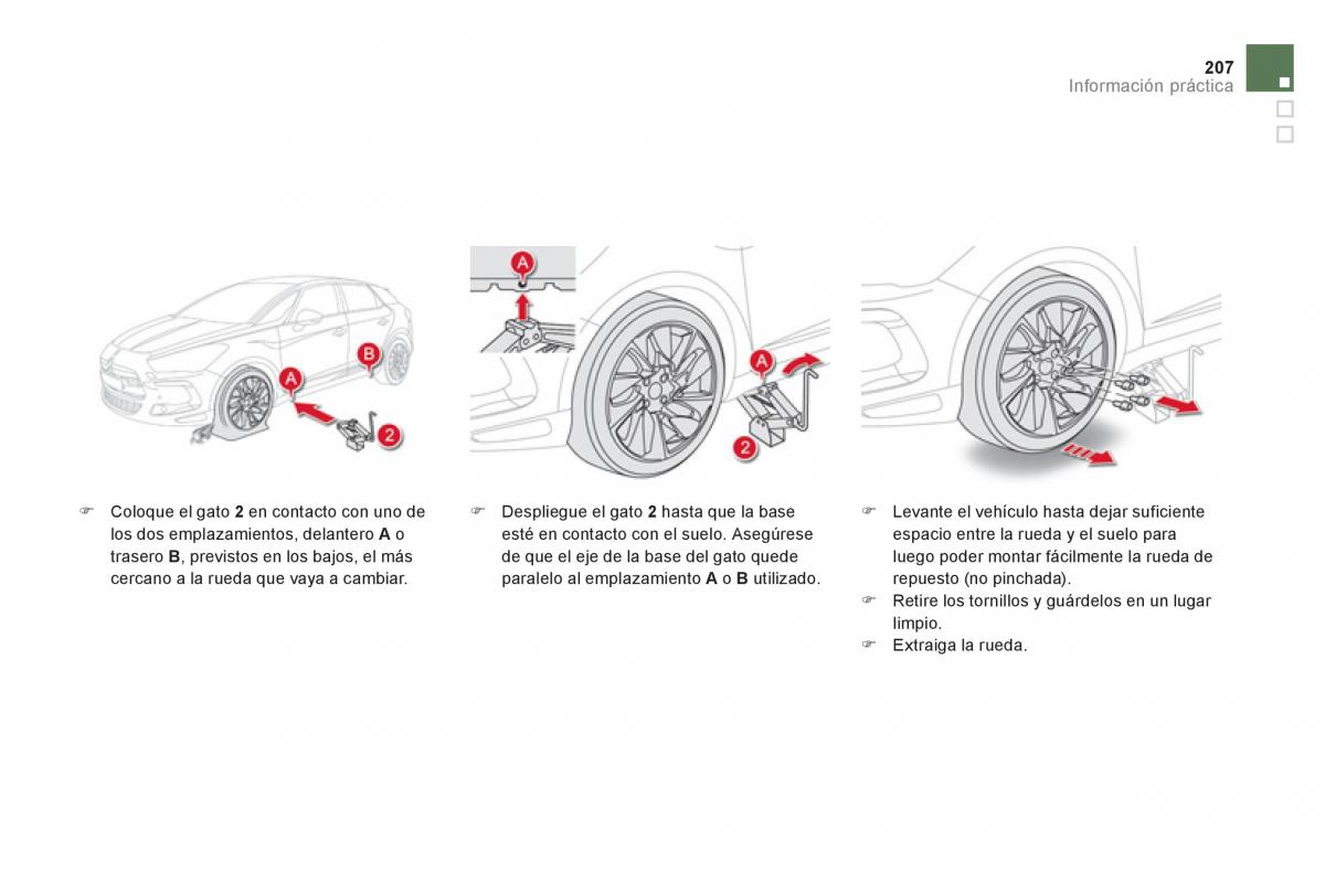 Citroen DS5 manual del propietario / page 209