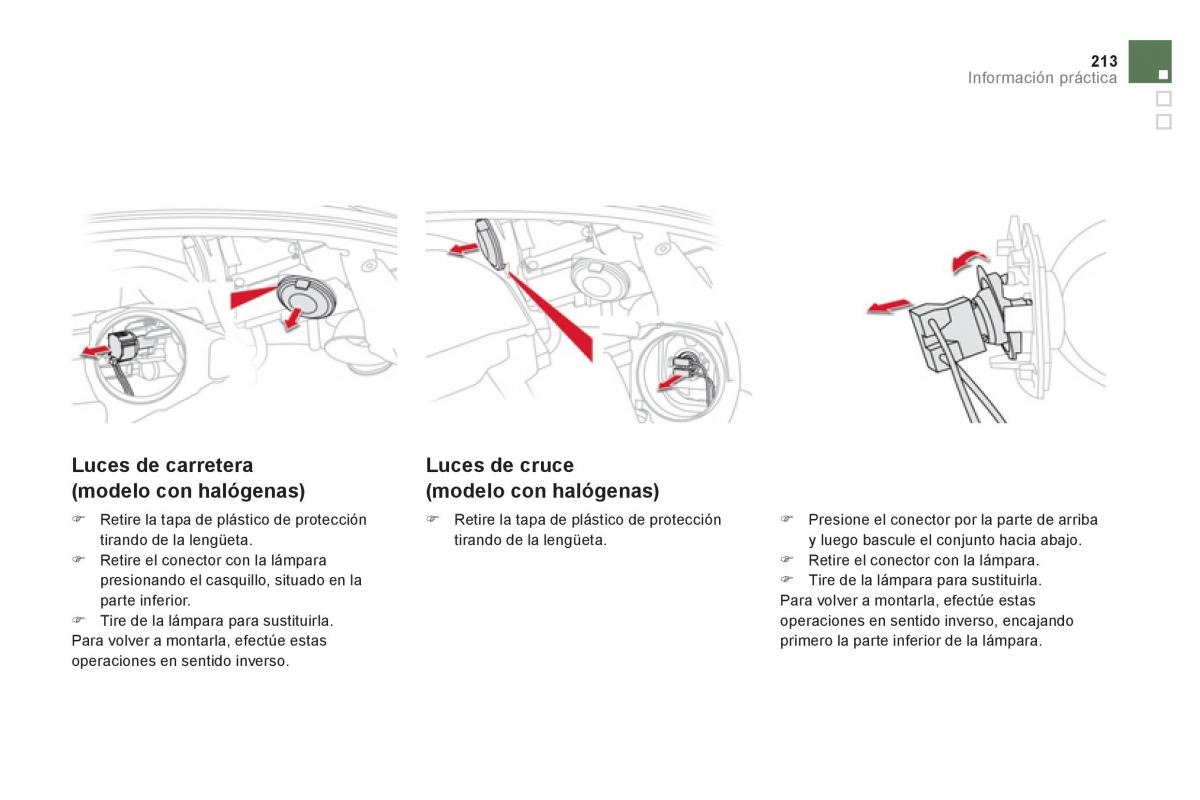 Citroen DS5 manual del propietario / page 215