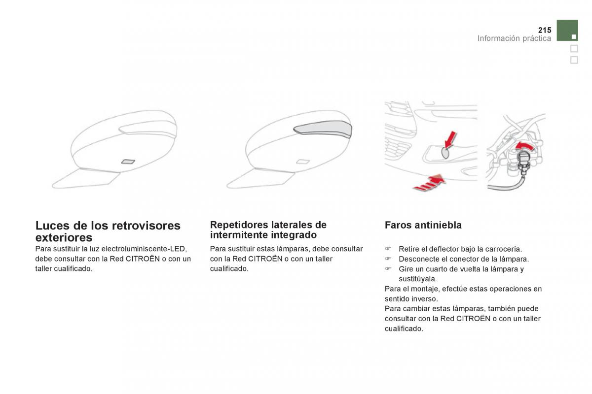 Citroen DS5 manual del propietario / page 217