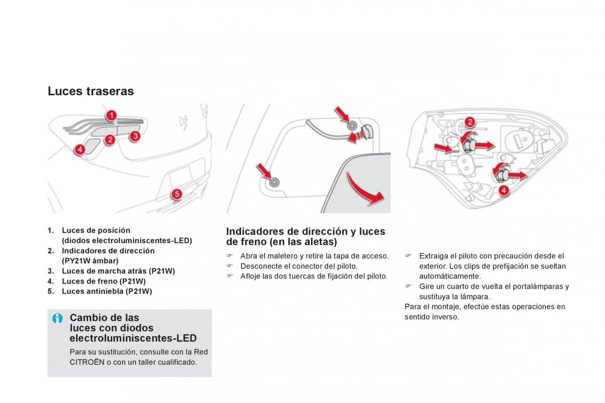 Citroen DS5 manual del propietario / page 218