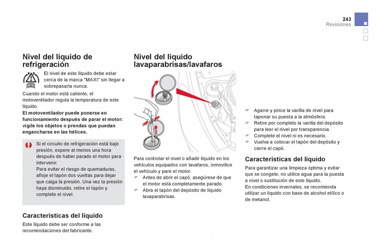 Citroen DS5 manual del propietario / page 245