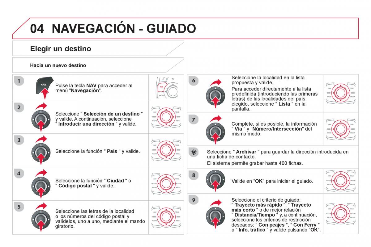 Citroen DS5 manual del propietario / page 276