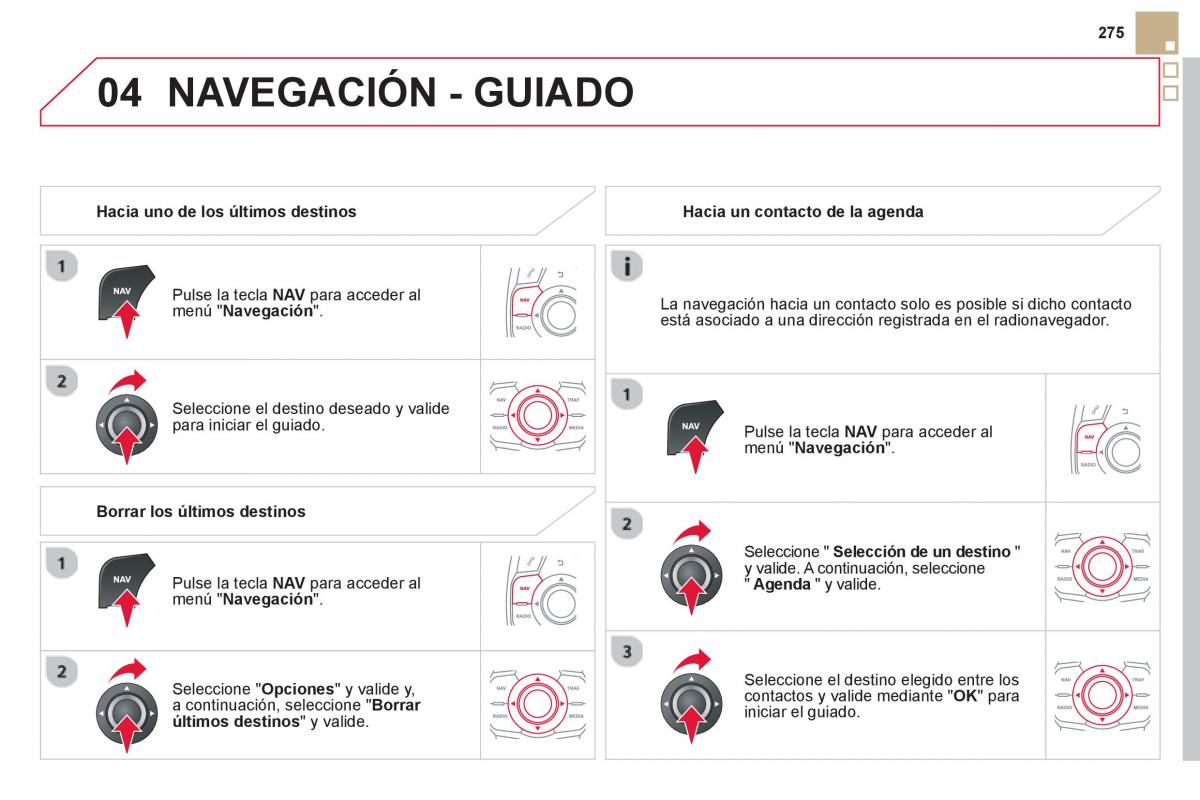 Citroen DS5 manual del propietario / page 277