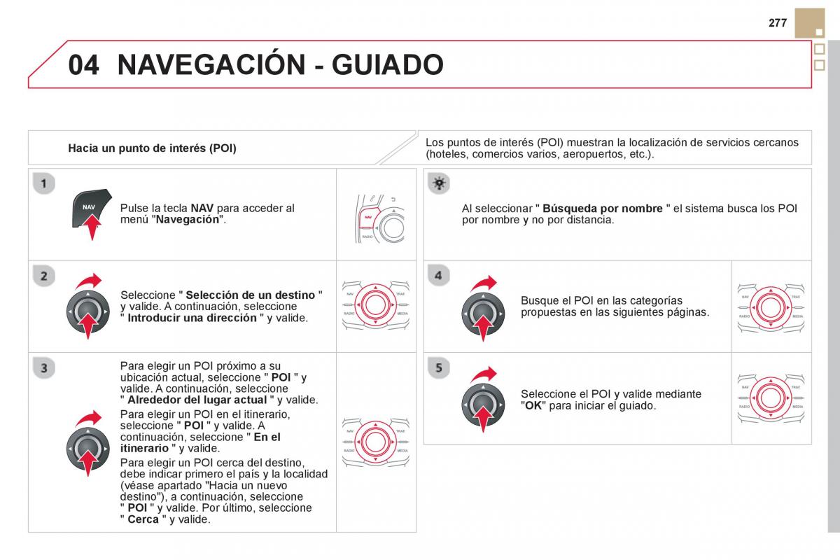 Citroen DS5 manual del propietario / page 279