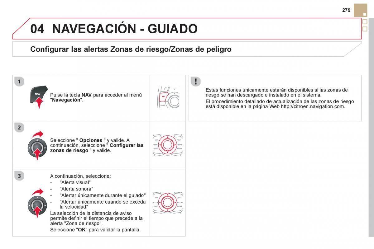 Citroen DS5 manual del propietario / page 281