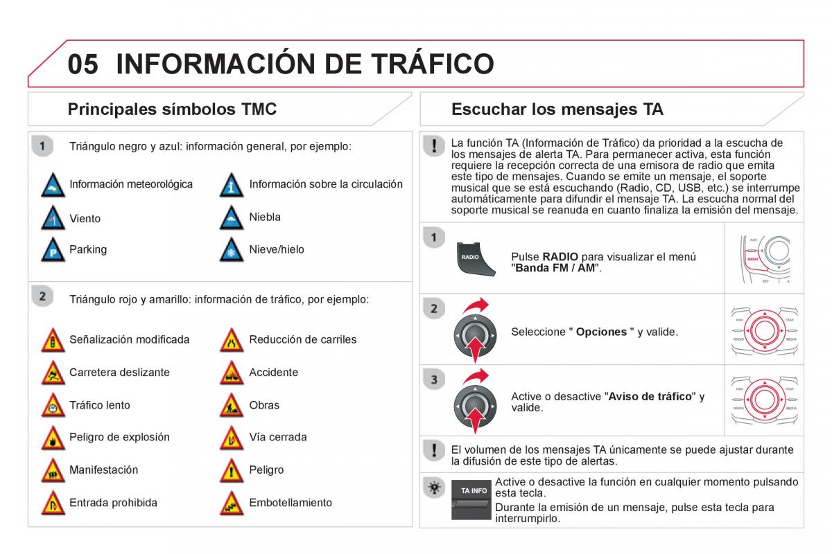 Citroen DS5 manual del propietario / page 290