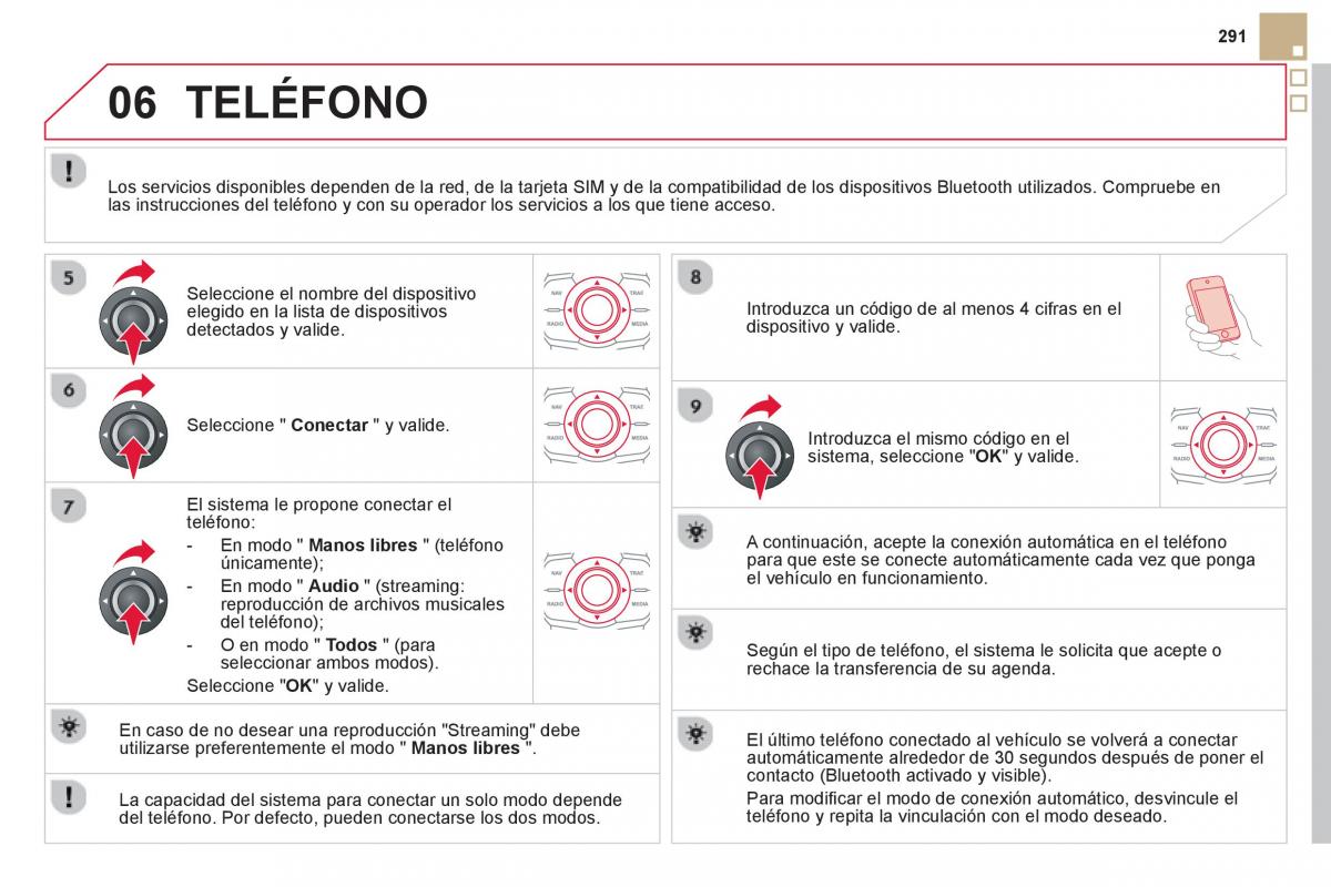 Citroen DS5 manual del propietario / page 293